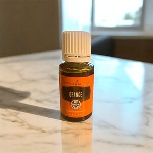 Young Living Orange Essential Oil Bottle